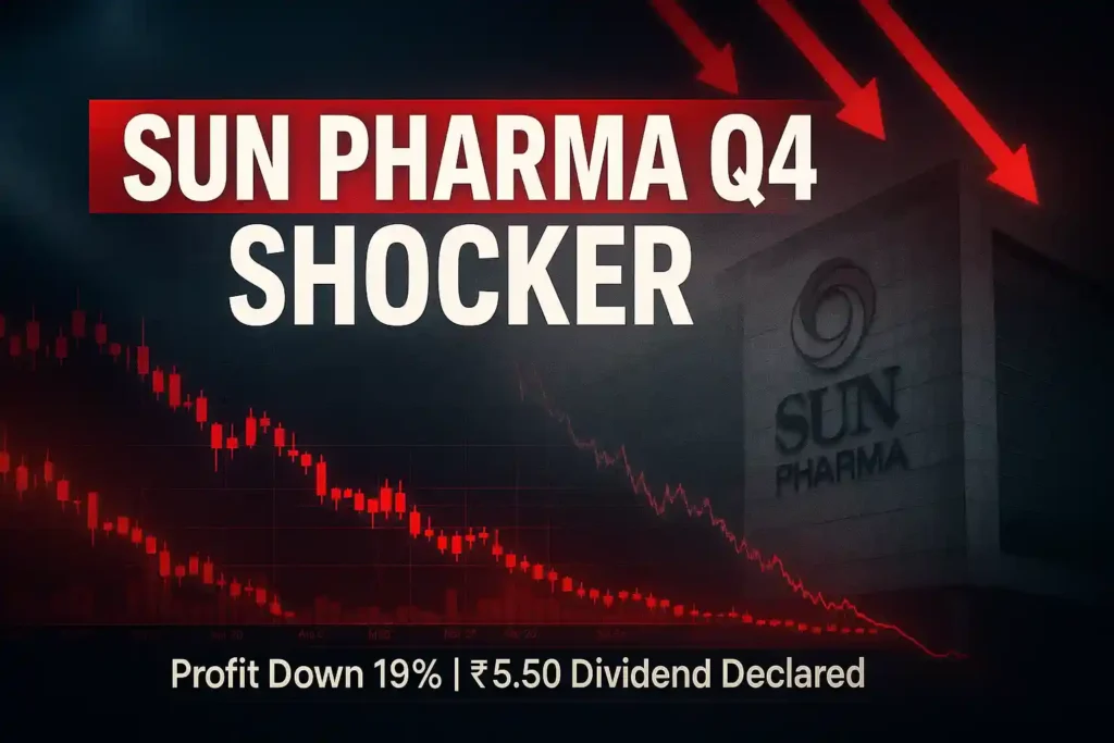 Sun Pharma Q4 Profit Slumps 19% YoY | ₹5.50 Dividend Declared Amid Weak Results